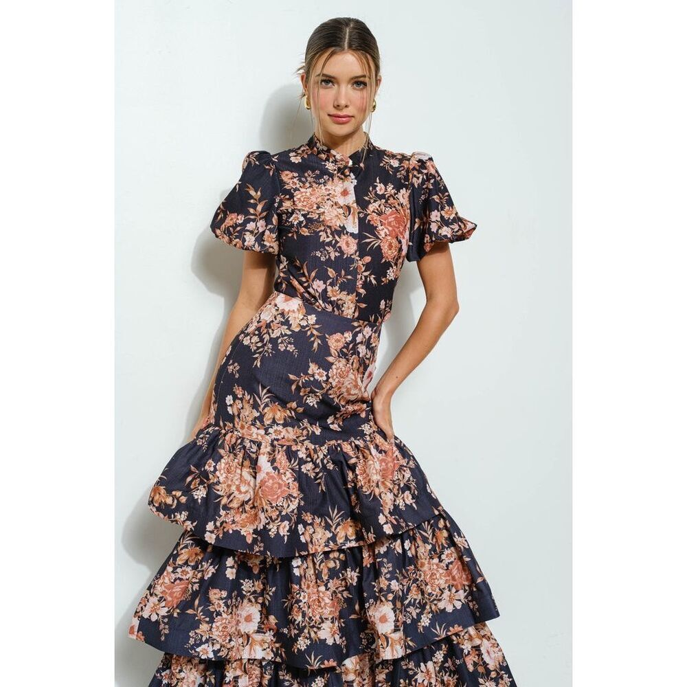 AiNa Catalina Floral Blouse & FLORAL ZIMM Maxi SKIRT Set - size S - Picture 5 of 8